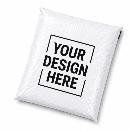 White Printed mailers