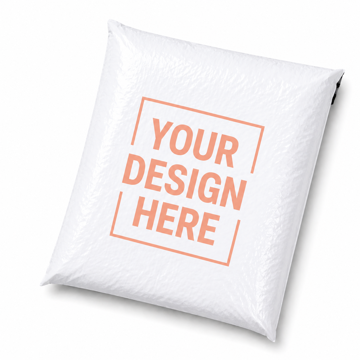 White Printed mailers