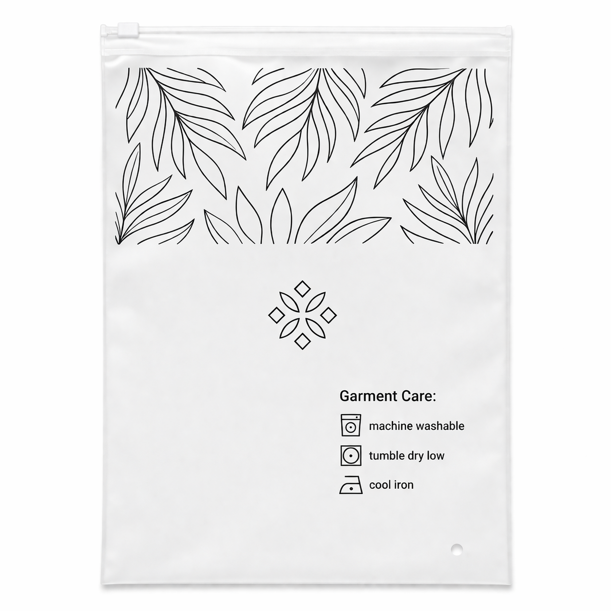 Frosted Zipper bags