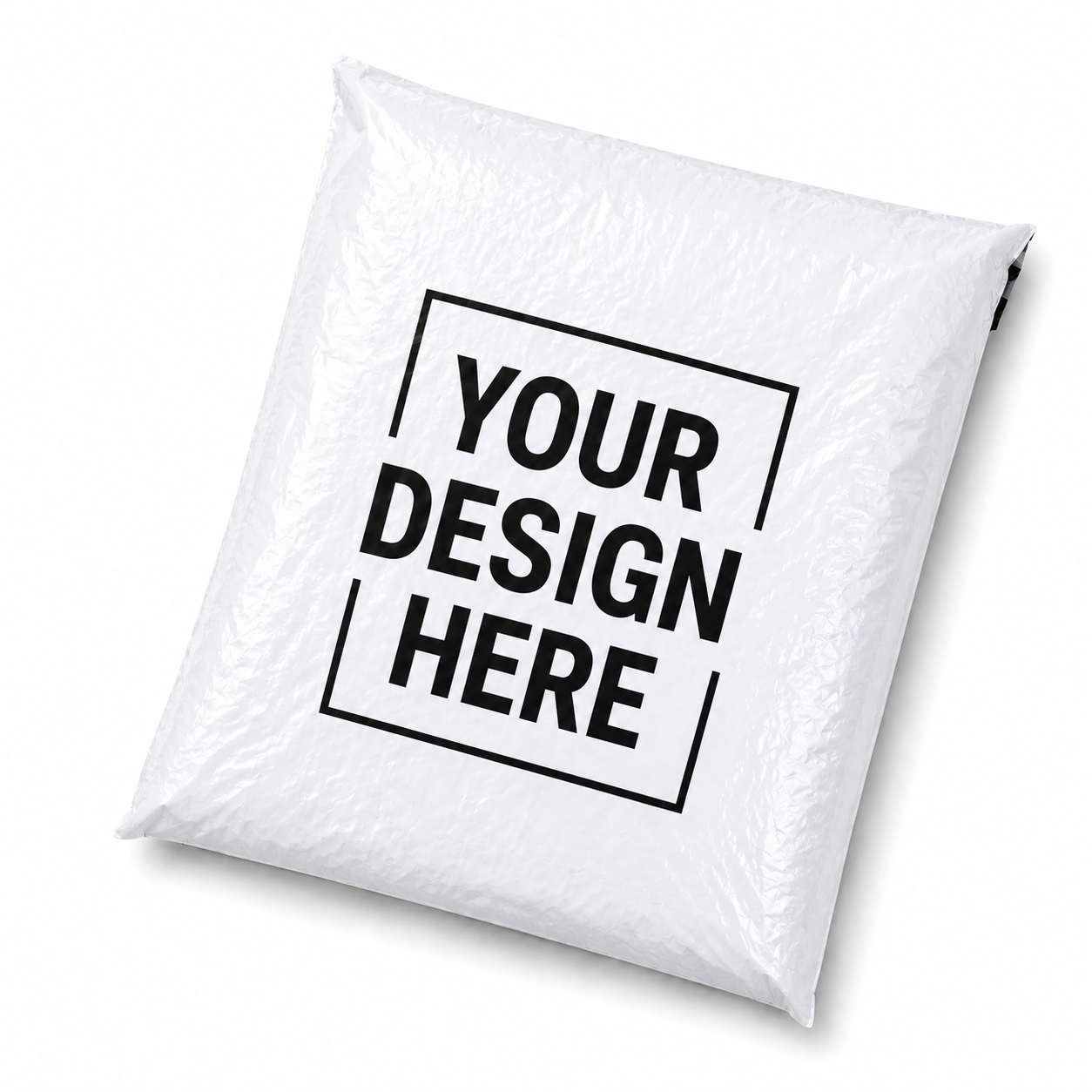 White Printed mailers