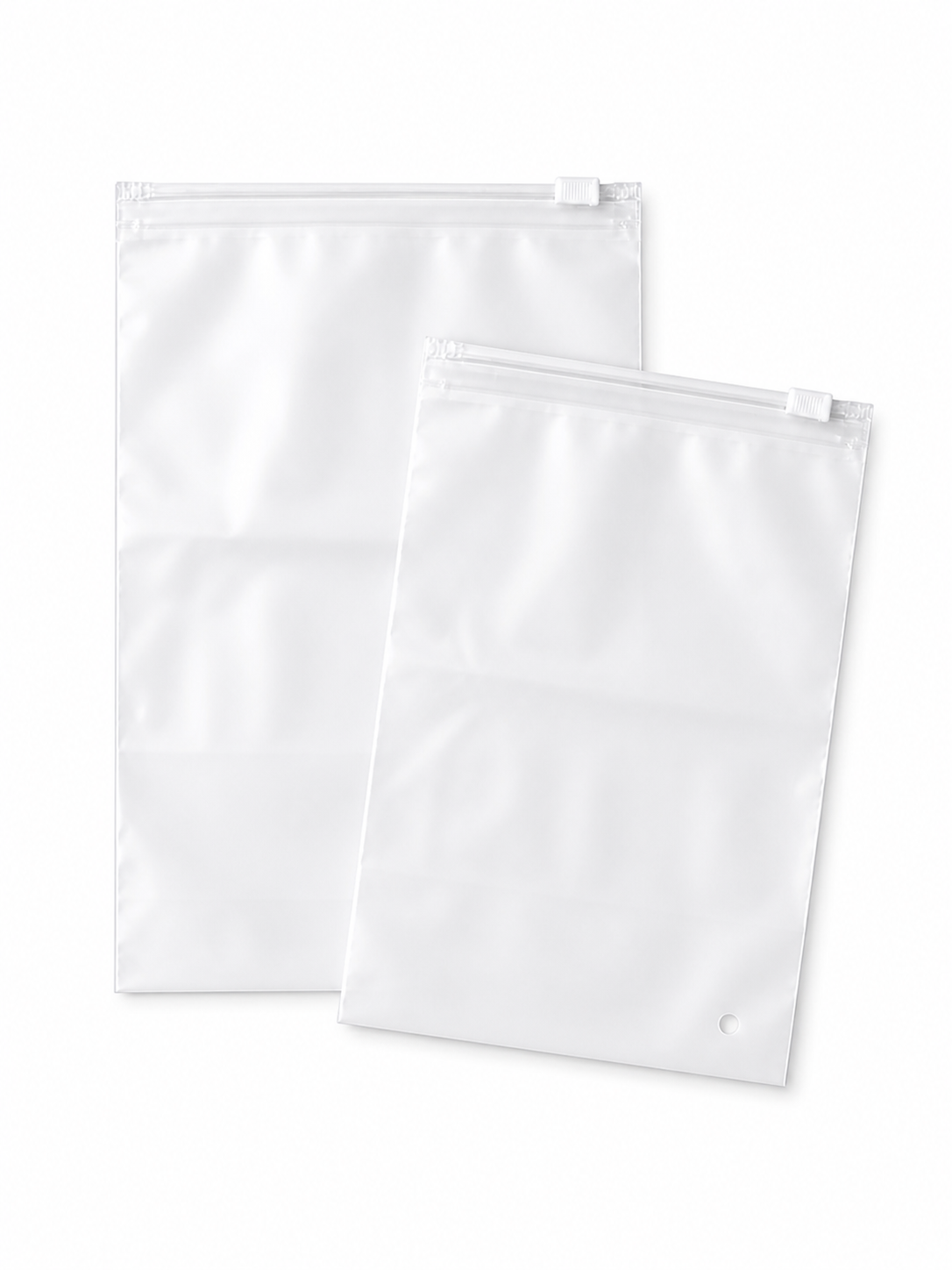 Frosted Zipper bags