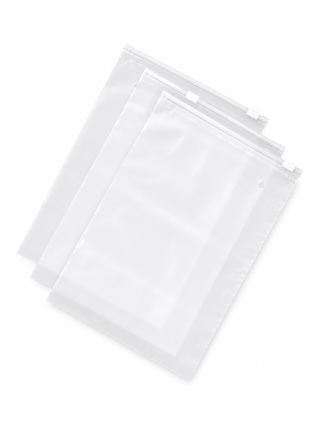 Frosted Zipper bags