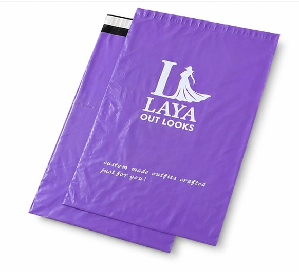 Purple Printed mailers