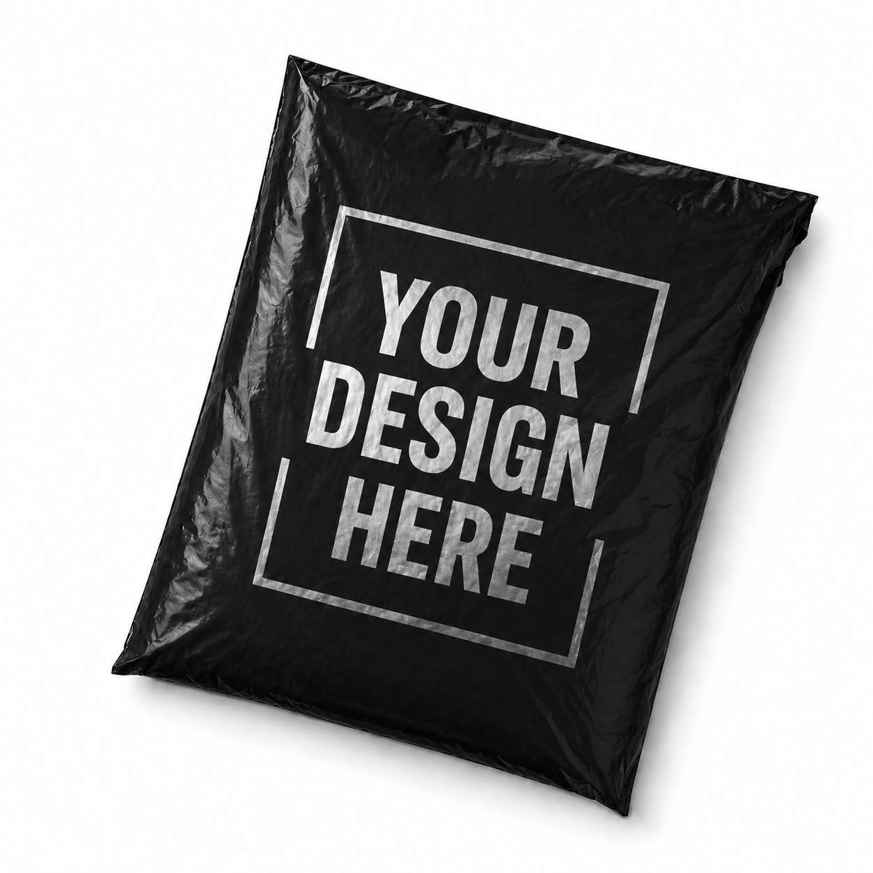 Black Printed mailers
