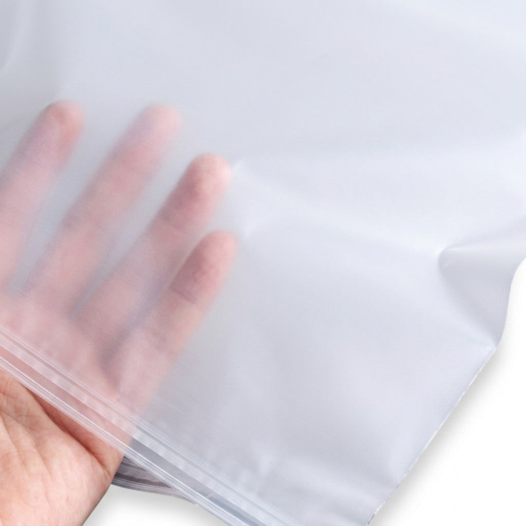 Frosted Zipper bags