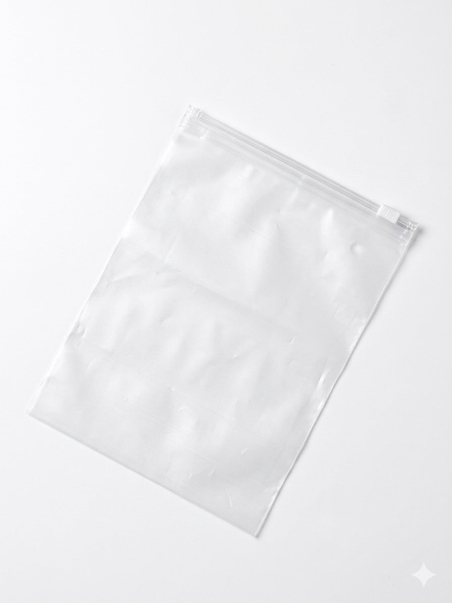 Frosted Zipper bags