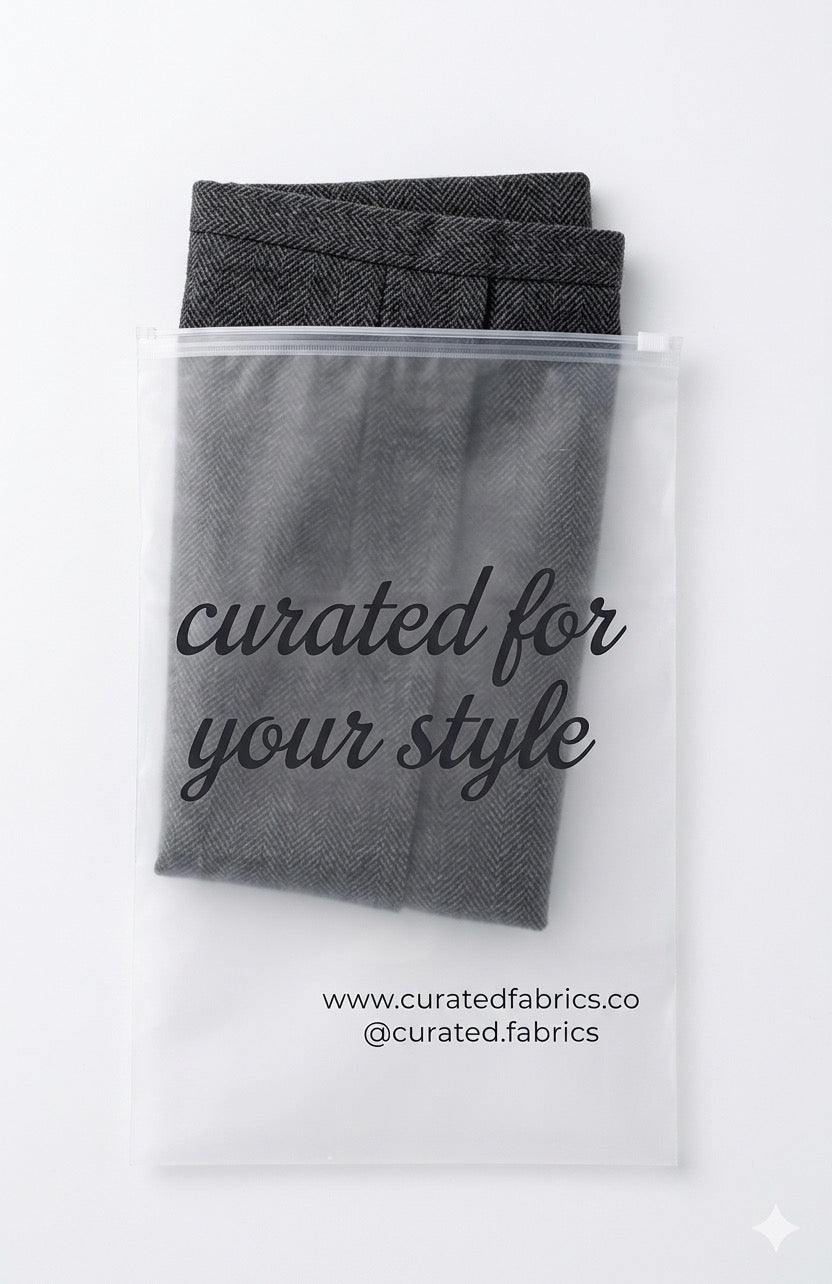 Frosted Zipper bags