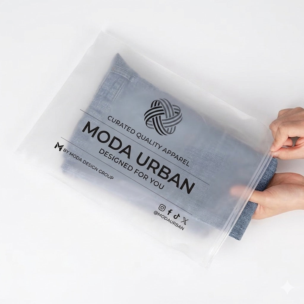 Frosted Zipper bags