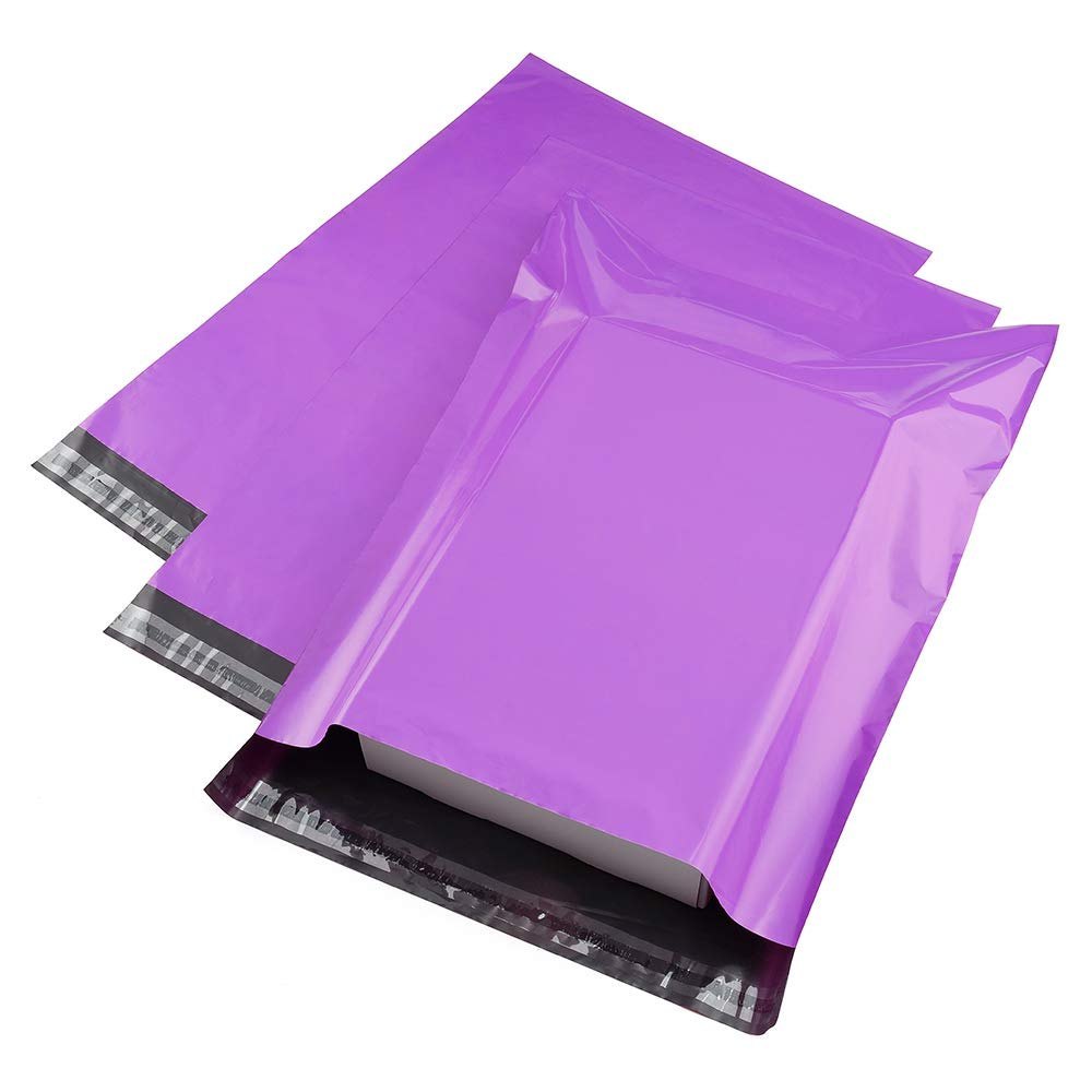Colored Poly Courier Cover - Purple