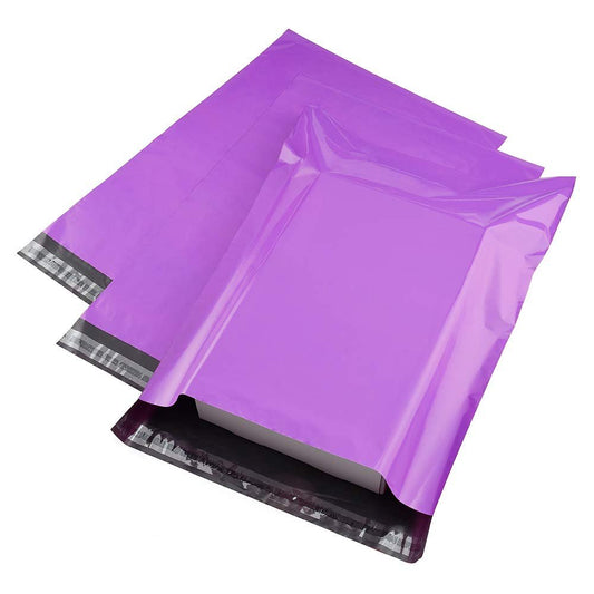 Colored Poly Courier Cover - Purple